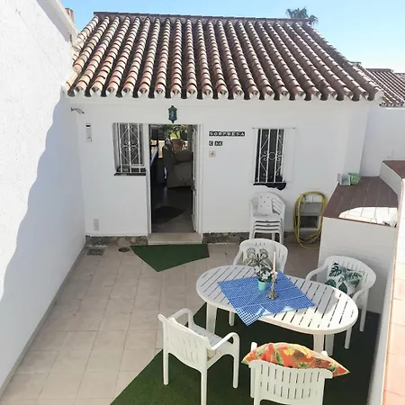 Beach House With Beautiful Sea View La Cala De Mijas Exterior photo